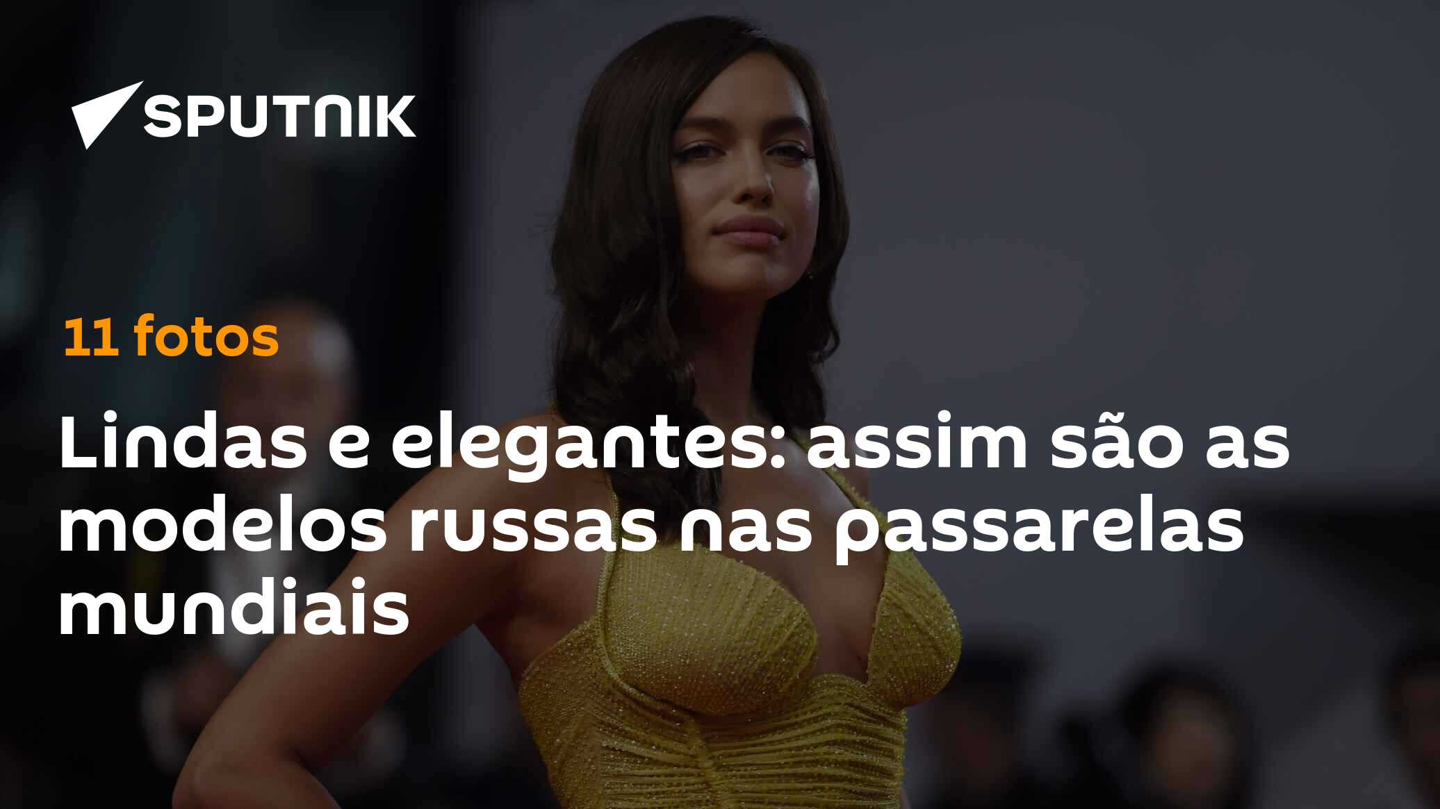 Lindas e elegantes: assim são as modelos russas nas passarelas mundiais -  10.09.2018, Sputnik Brasil