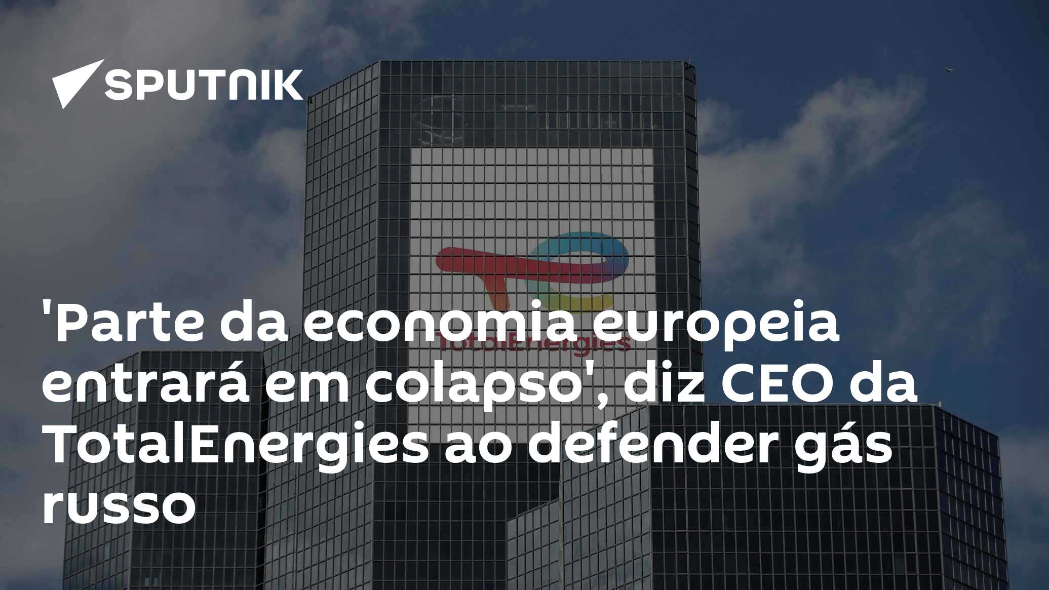 'Parte Da Economia Europeia Entrará Em Colapso', Diz CEO Da ...