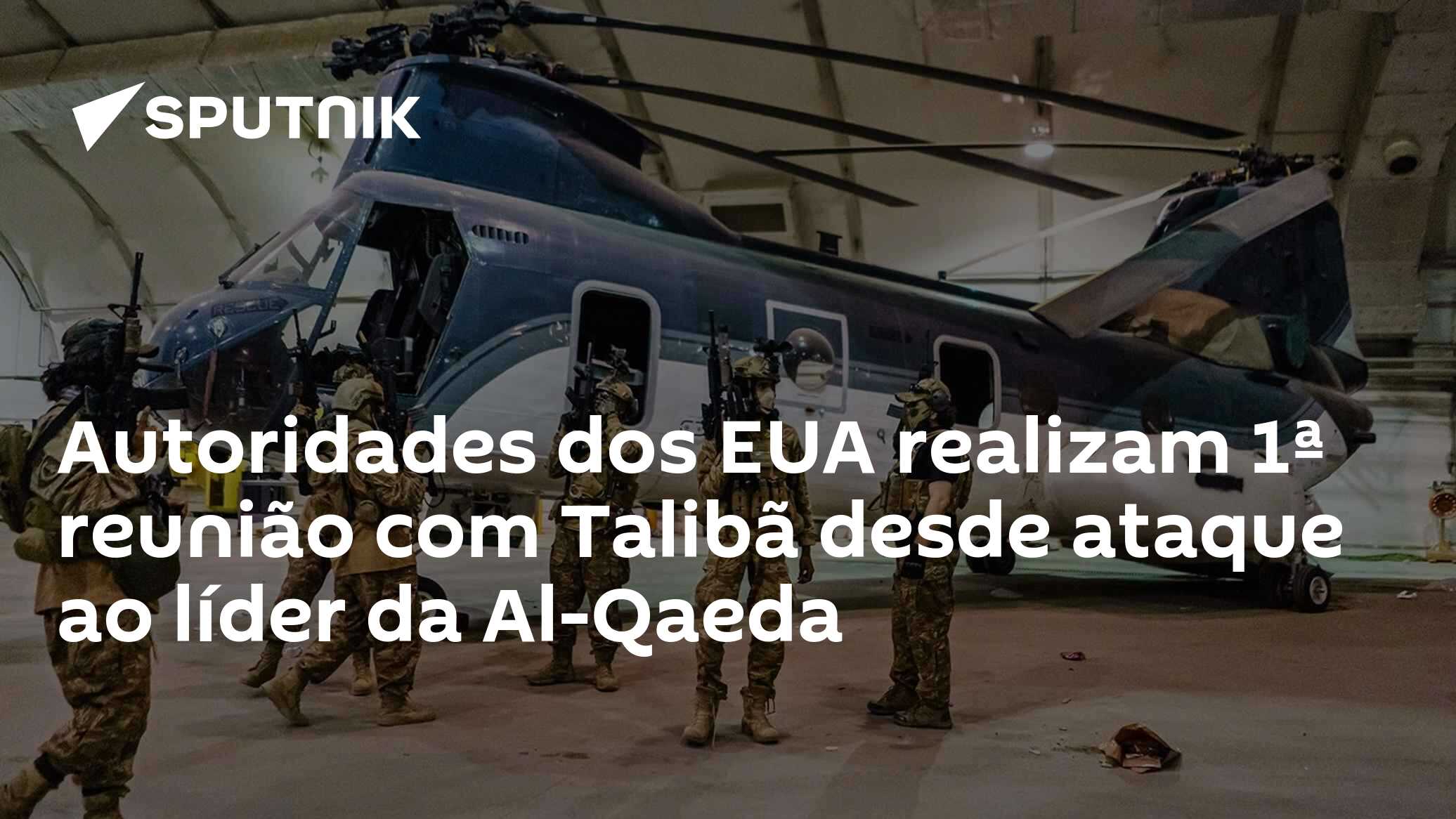 Autoridades dos EUA realizam 1ª reunião com Talibã desde ataque ao ...