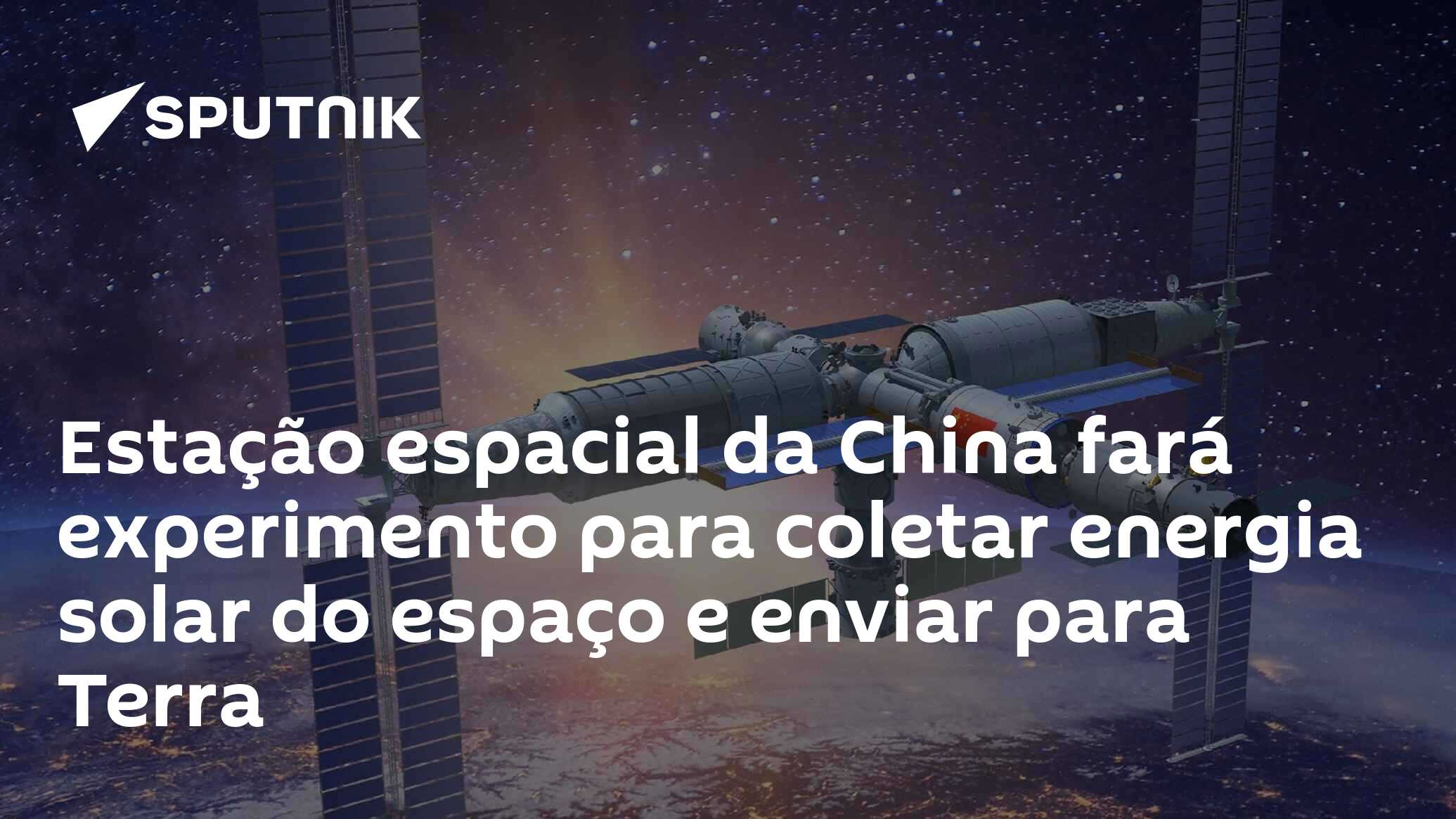 Estação Espacial Da China Fará Experimento Para Coletar Energia Solar ...