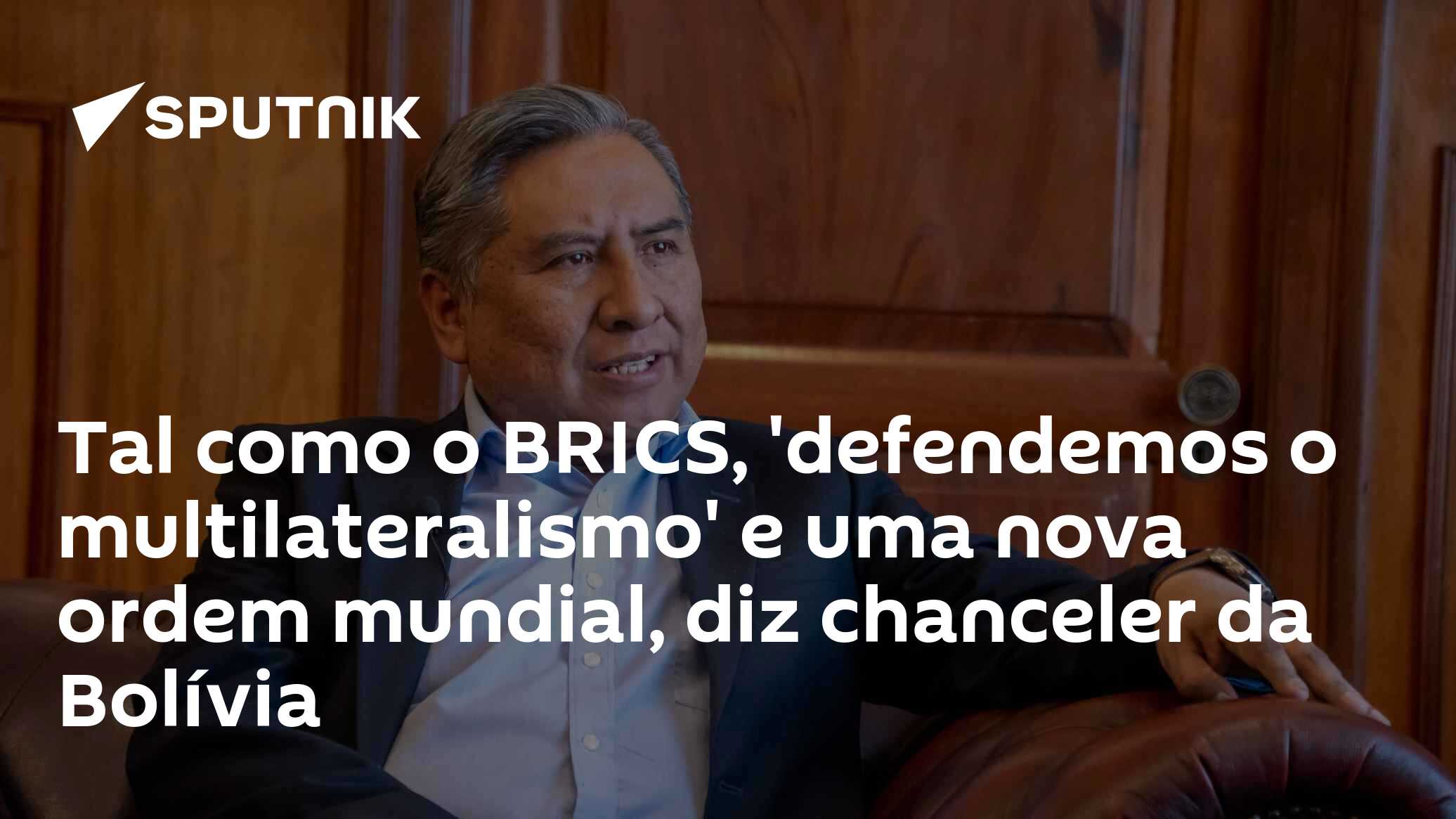 Tal como o BRICS, 'defendemos o multilateralismo' e uma nova ordem ...