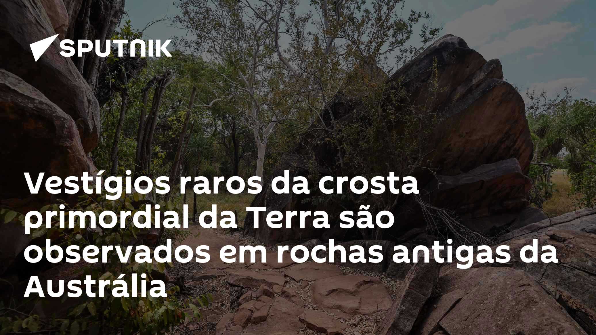 Vestígios raros da crosta primordial da Terra são observados em rochas ...