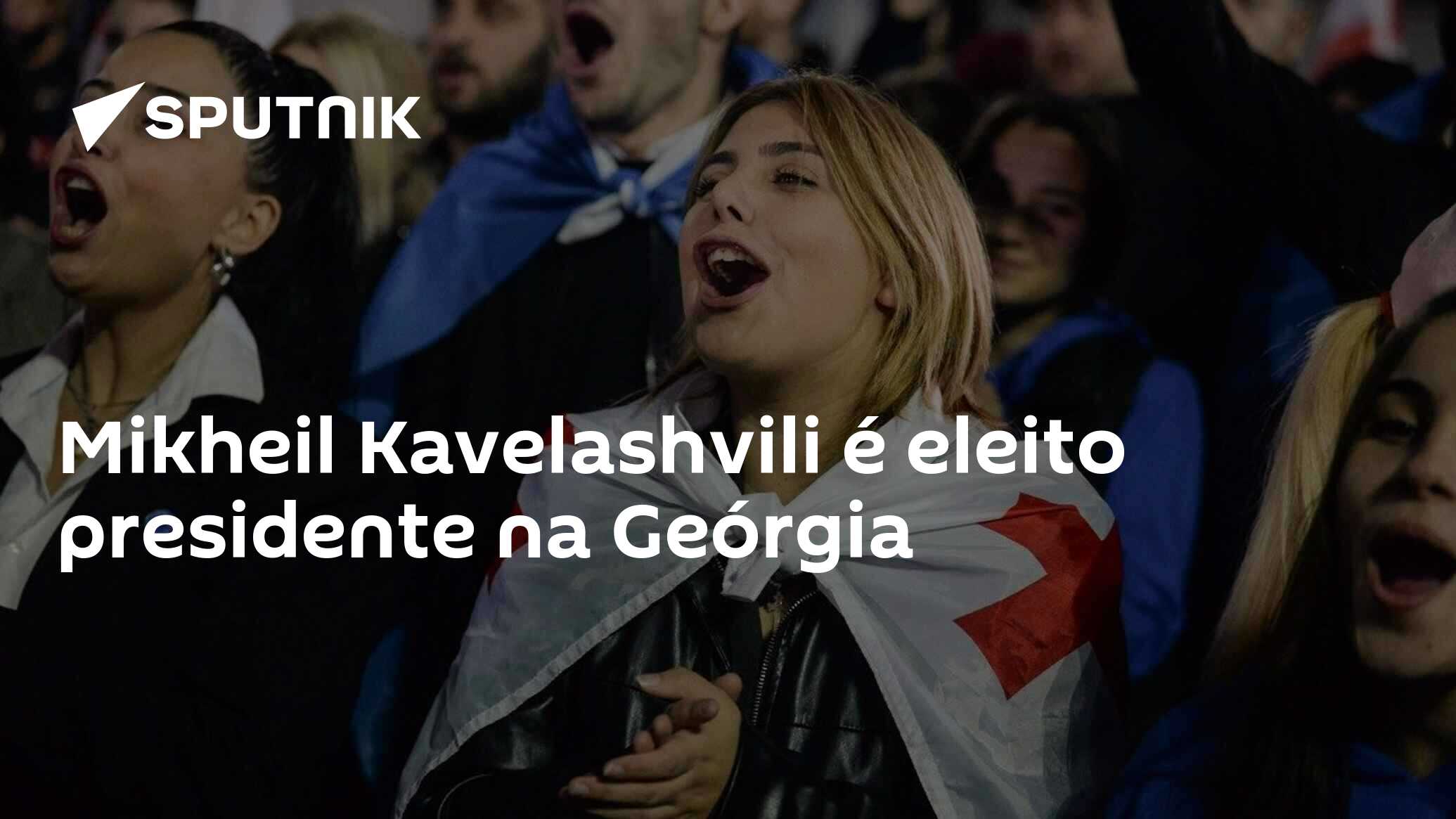 Mikheil Kavelashvili é eleito presidente na Geórgia 14.12.2024