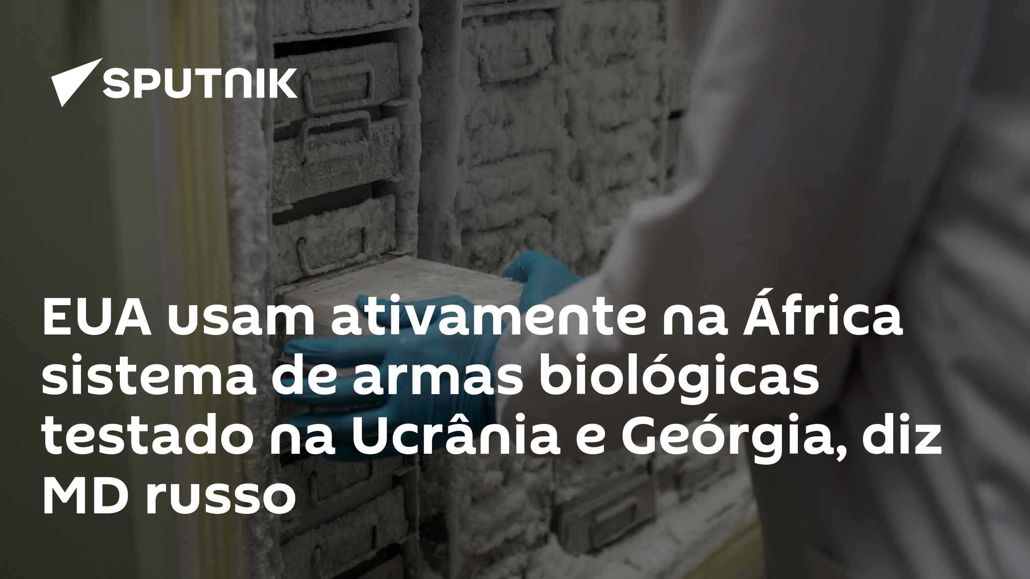 Testado EUA usam ativamente na África sistema de armas biológicas testado na ...