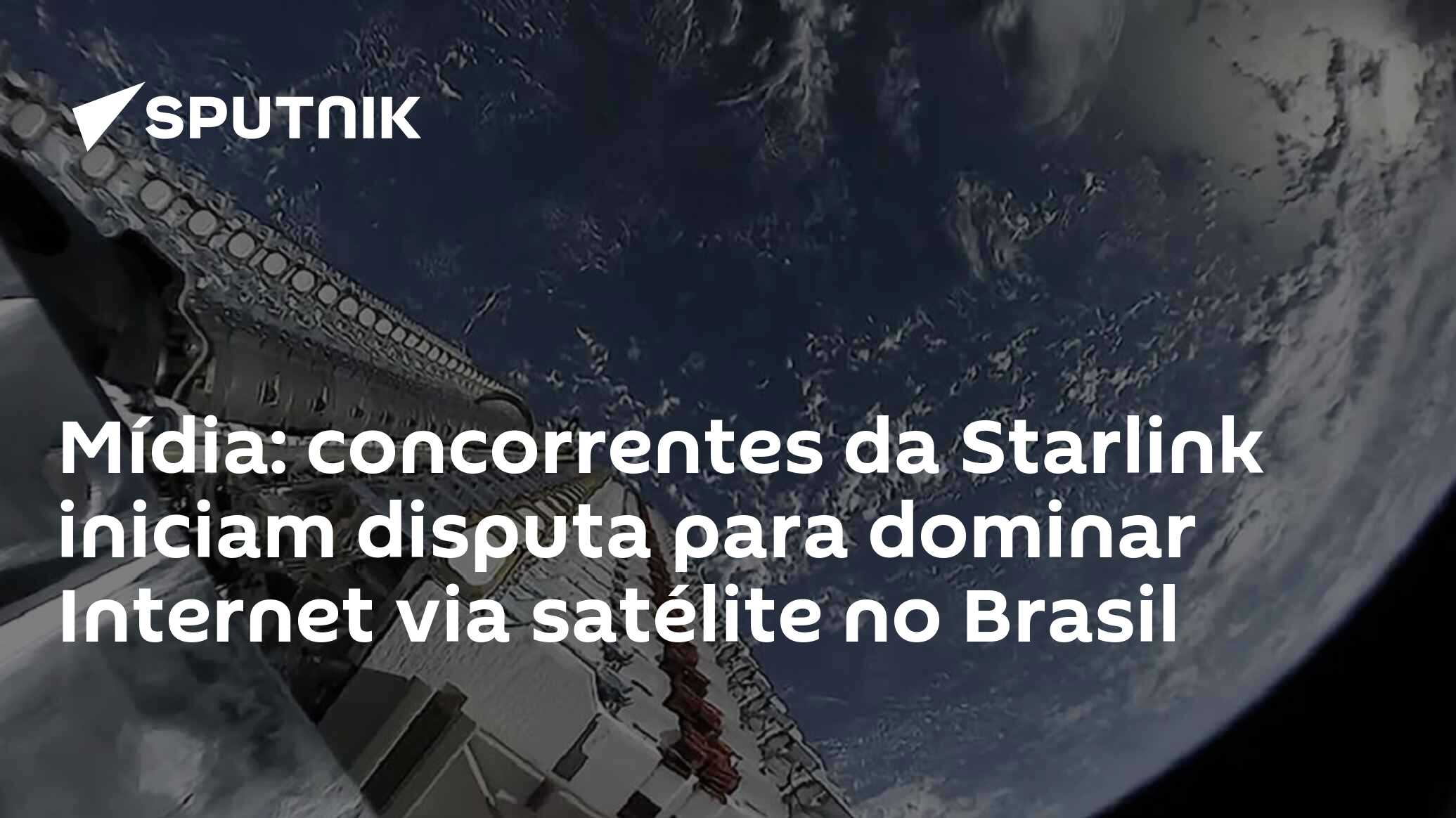 Mídia: concorrentes da Starlink iniciam disputa para dominar Internet ...