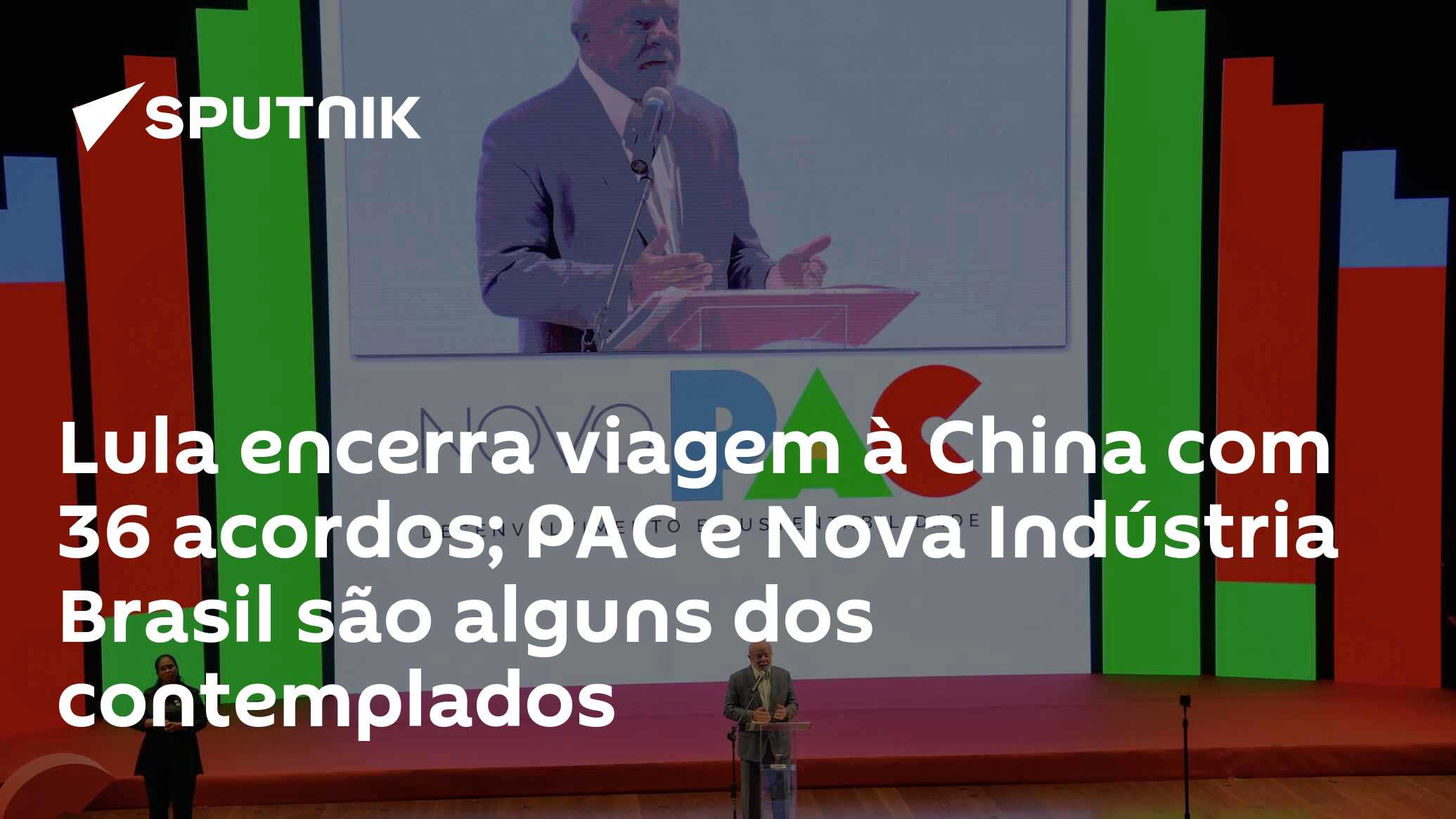 Lula encerra viagem à China com 36 acordos; PAC e Nova Indústria Brasil são alguns dos contemplados