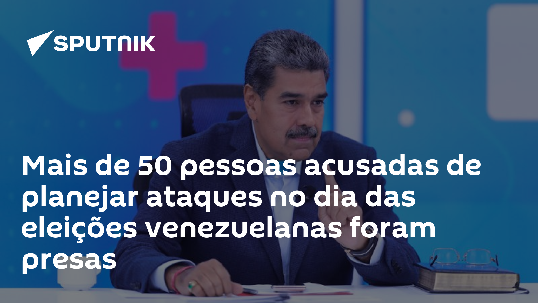 Mais de 50 pessoas acusadas de planejar ataques no dia das eleições venezuelanas foram presas Mais de 50 pessoas acusadas de planejar ataques no dia das eleições venezuelanas foram presas