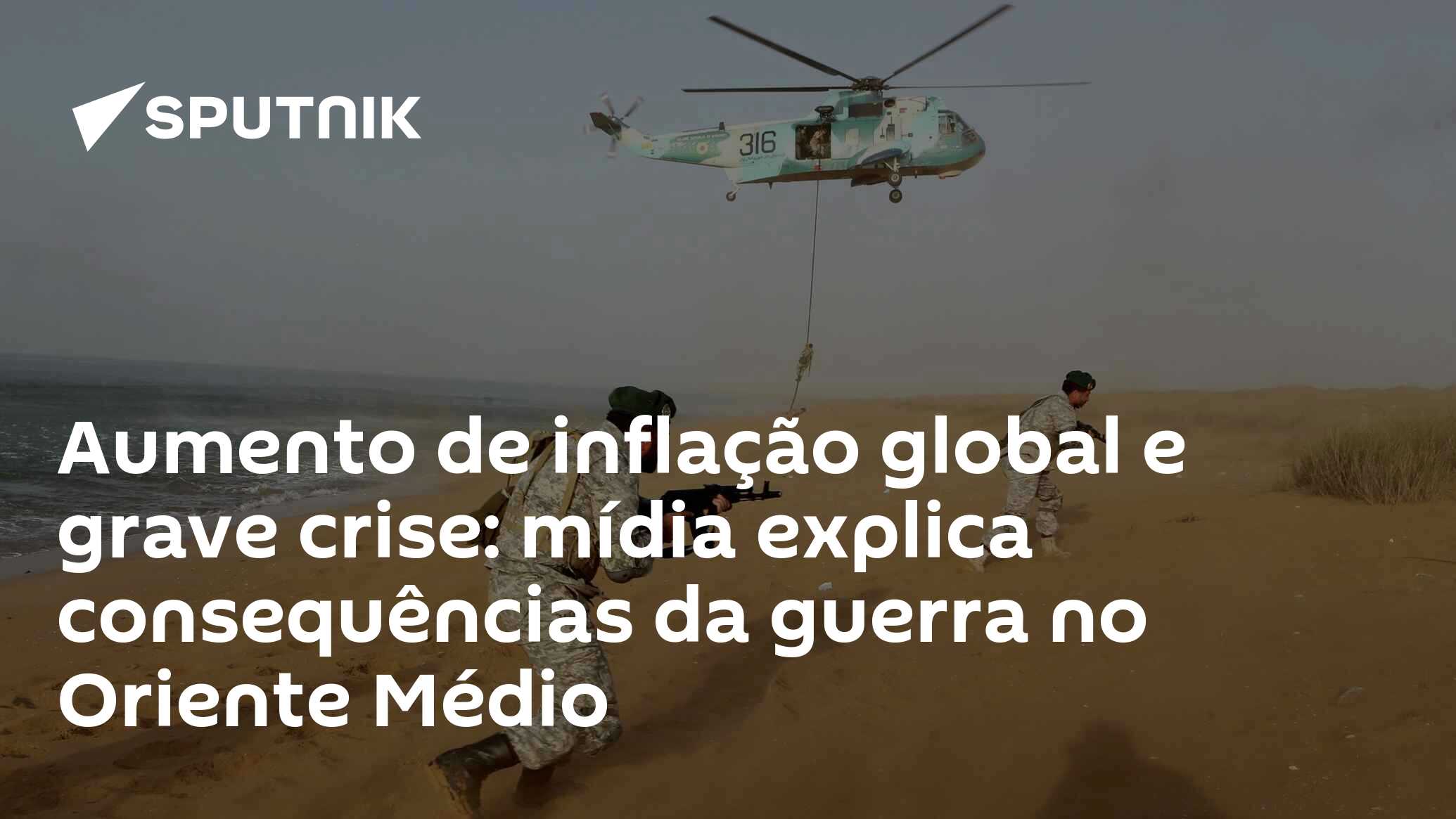 Aumento de inflação global e grave crise: mídia explica consequências da guerra no Oriente Médio