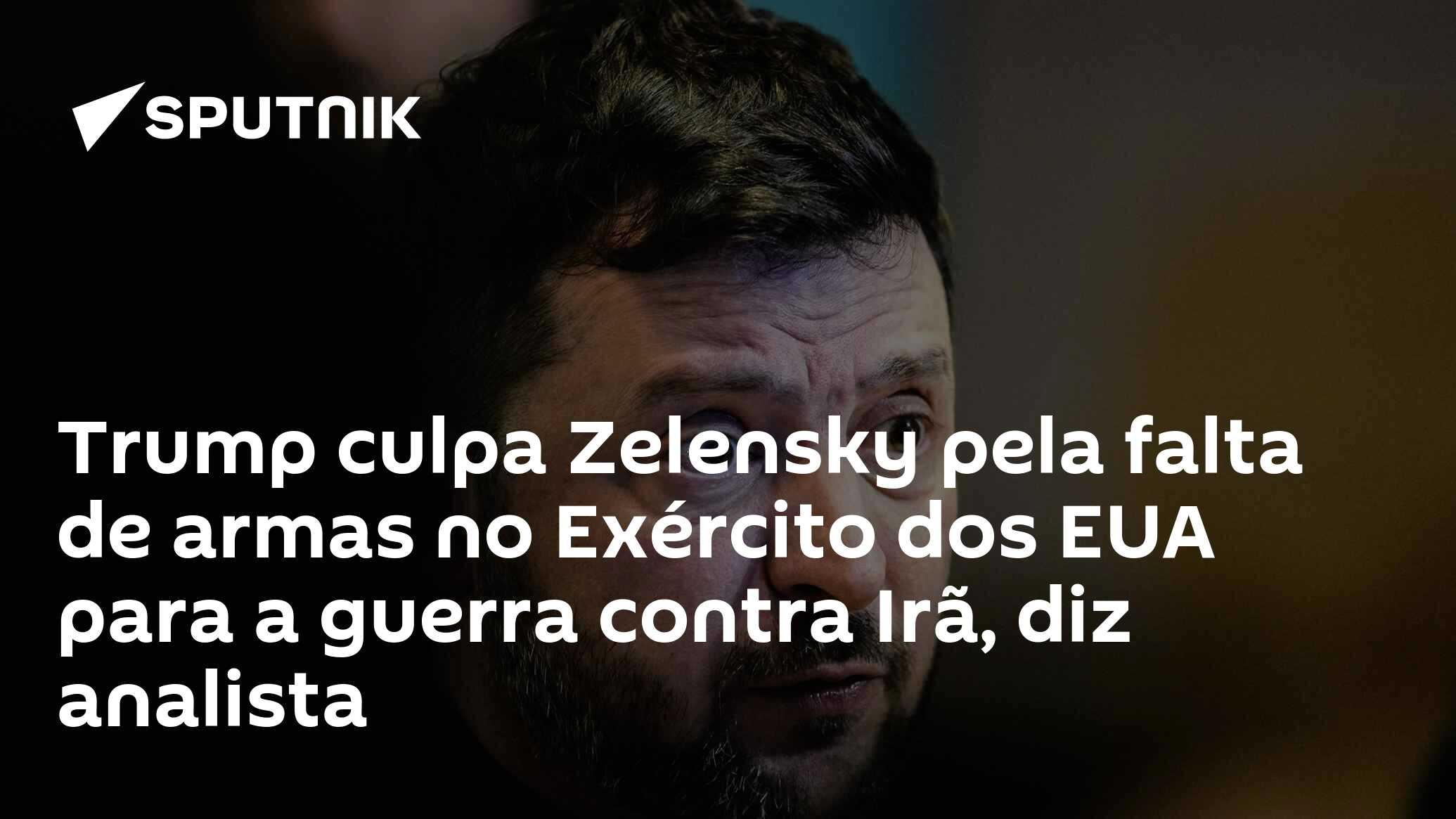 Trump culpa Zelensky pela falta de armas no Exército dos EUA para a ...