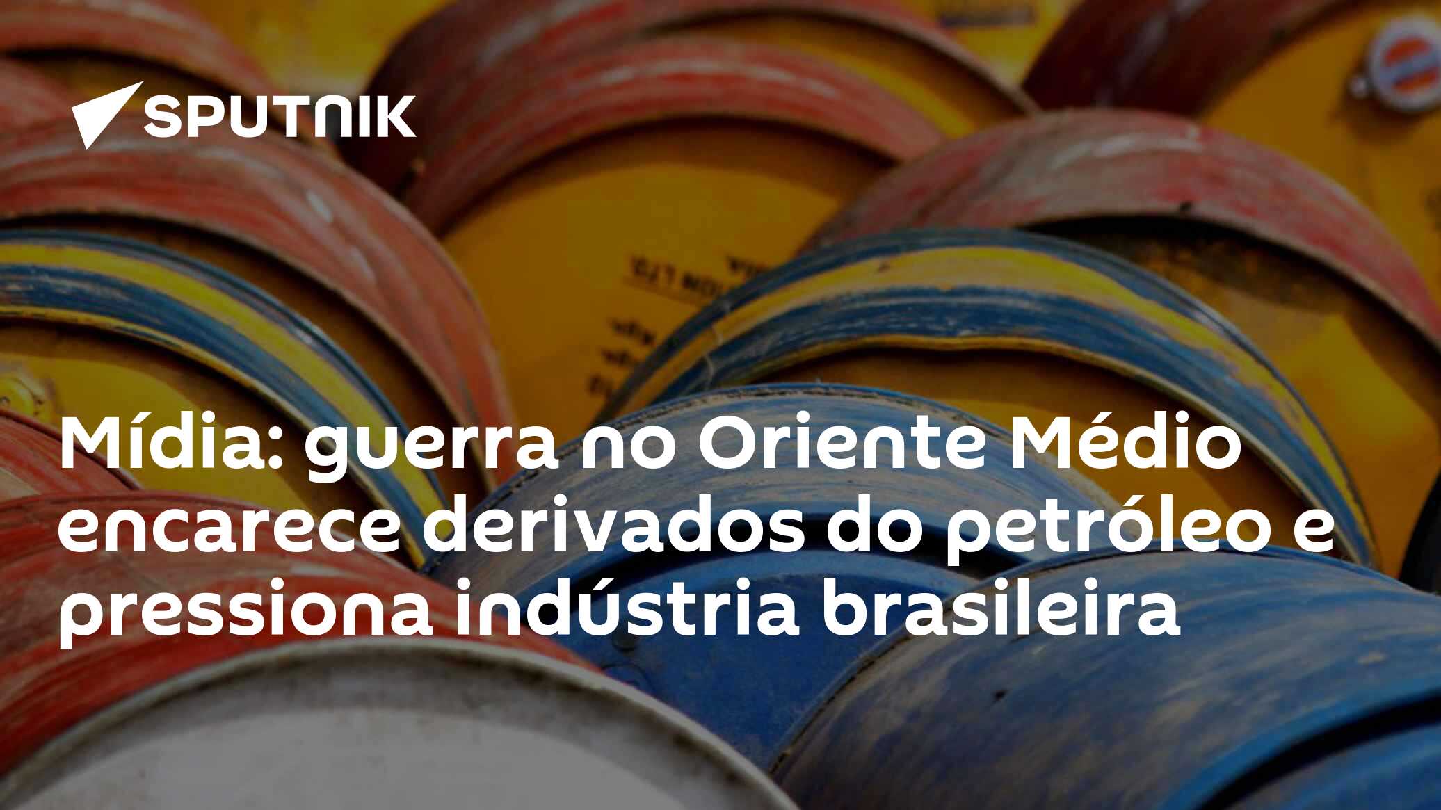 Mídia: guerra no Oriente Médio encarece derivados do petróleo e ...