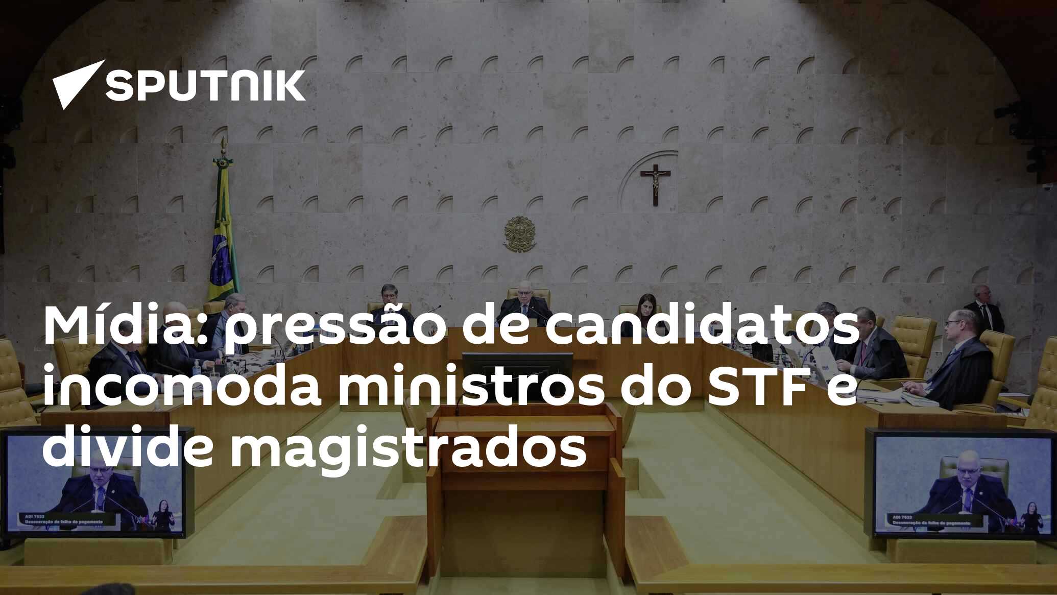 Mídia: pressão de candidatos incomoda ministros do STF e divide magistrados