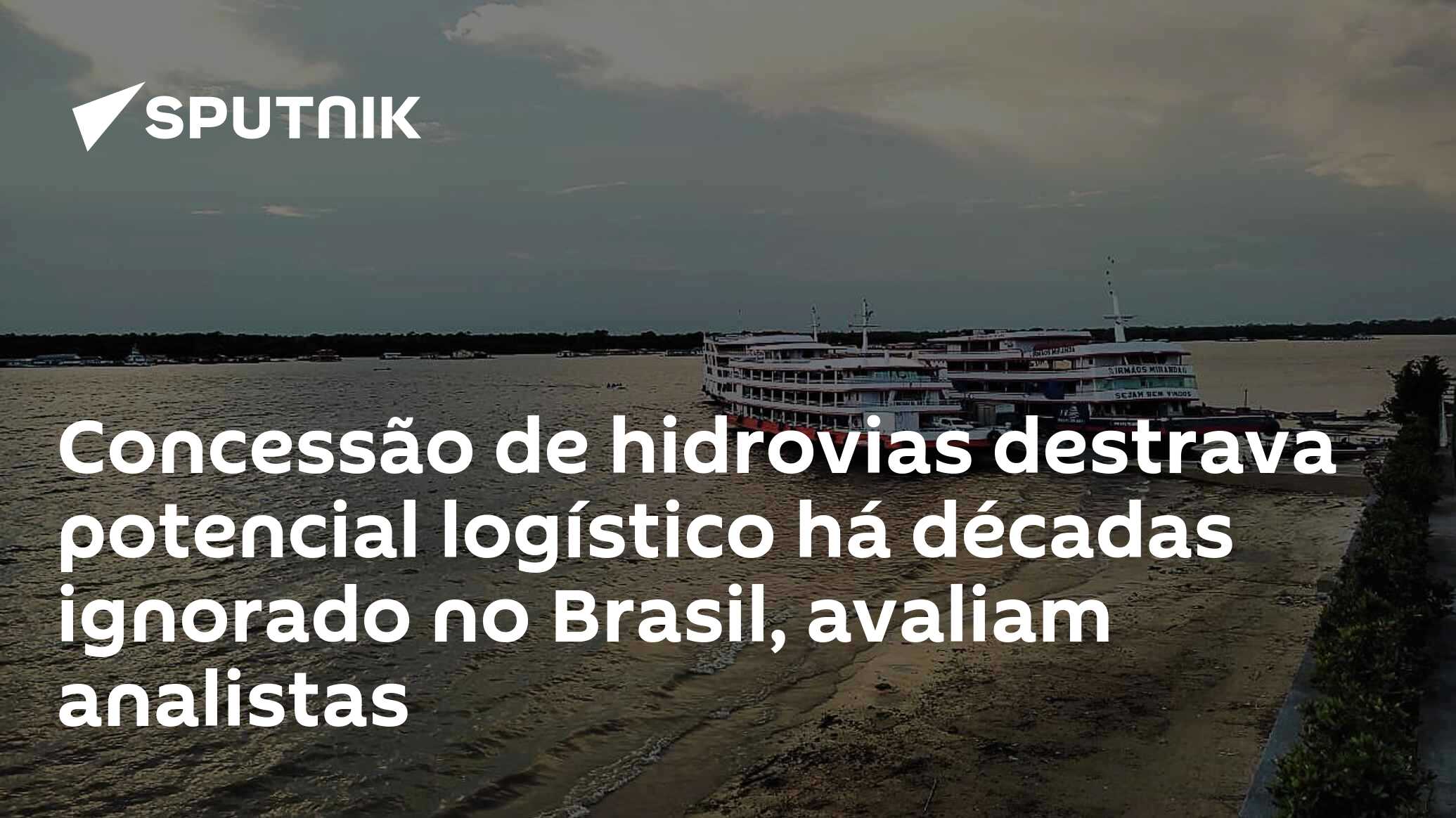 Concessão de hidrovias destrava potencial logístico há décadas ignorado no Brasil, avaliam analistas