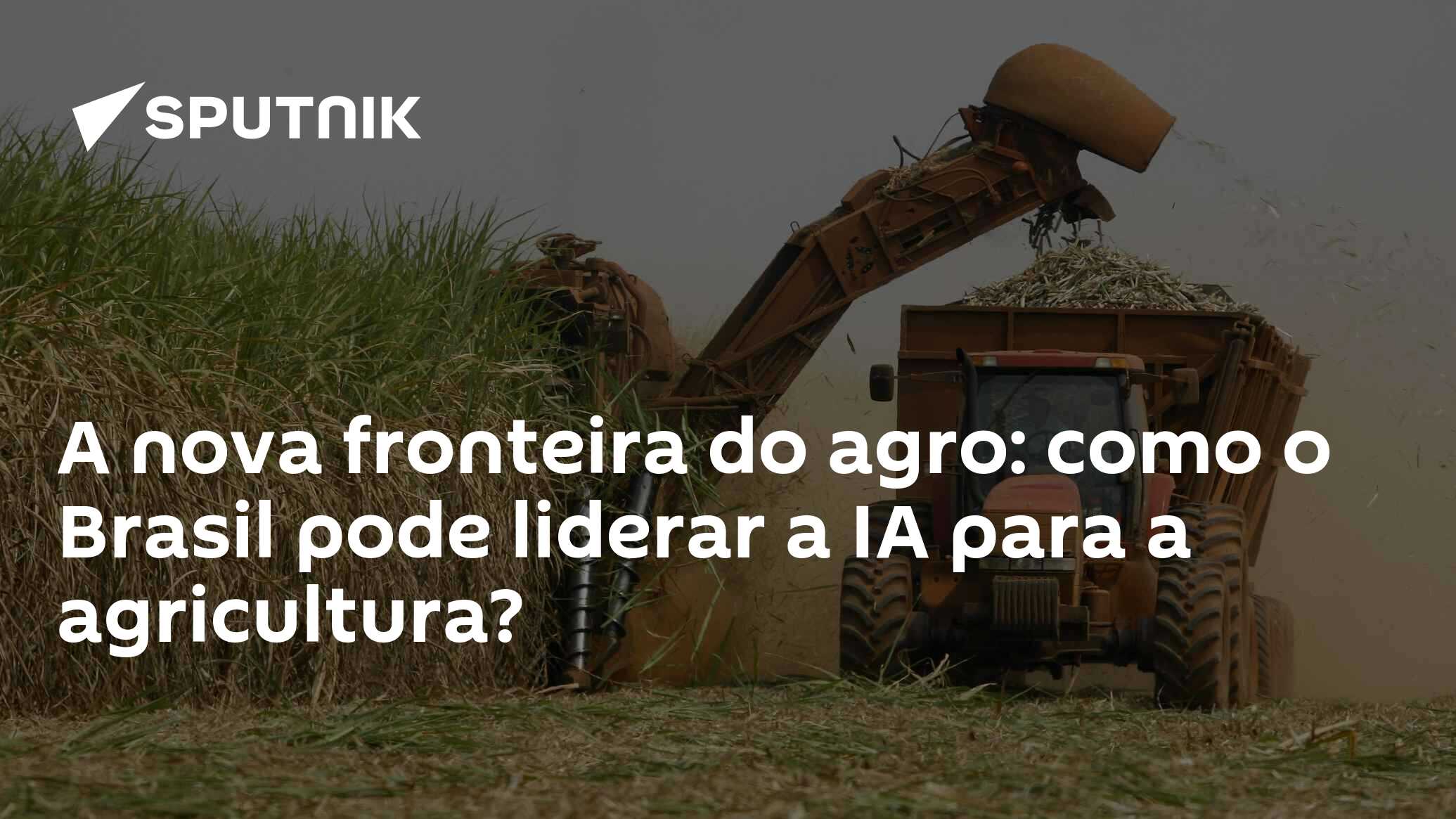 A nova fronteira do agro: como o Brasil pode liderar IA para agricultura?