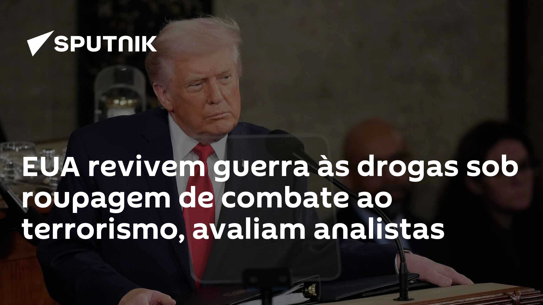 EUA revivem guerra às drogas sob roupagem de combate ao terrorismo, avaliam analistas