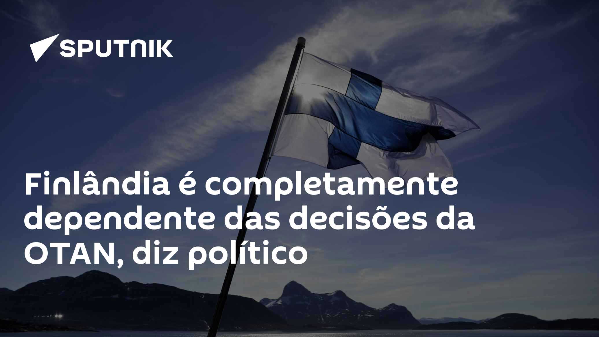 Finlândia é completamente dependente das decisões da OTAN, diz político