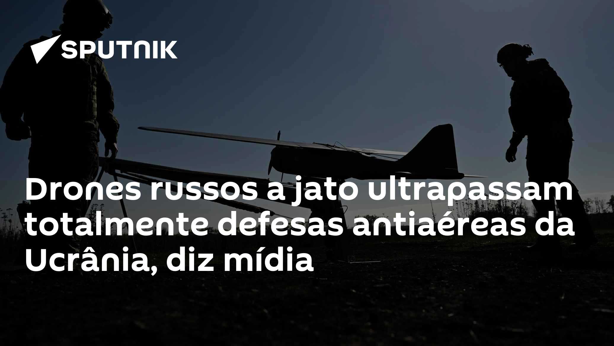 Drones russos a jato ultrapassam totalmente defesas antiaéreas da Ucrânia, diz mídia