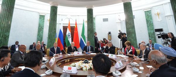 O encontro dos chefes das delegações dos países-membros do BRICS - Sputnik Brasil
