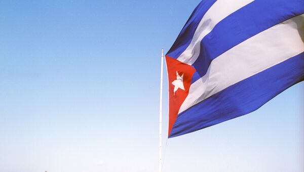 Bandeira da Cuba - Sputnik Brasil