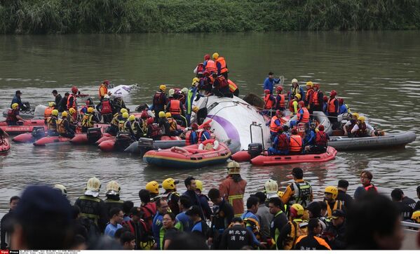 Acidente de TransAsia - Sputnik Brasil