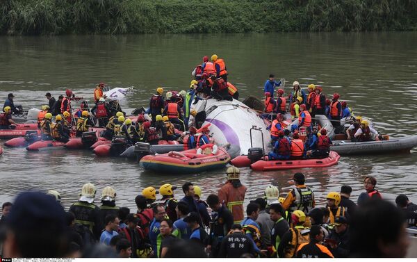 Acidente de TransAsia - Sputnik Brasil