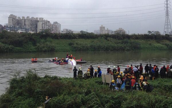 Acidente de TransAsia - Sputnik Brasil