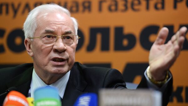 Nikolai Azarov apresenta em Moscou o seu livro “Encruzilhada da Ucrânia” - Sputnik Brasil