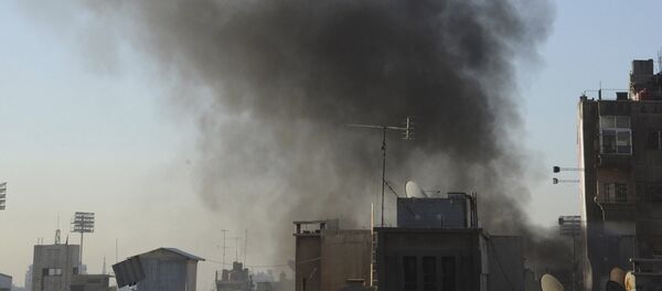 Damasco após bombardeio - Sputnik Brasil