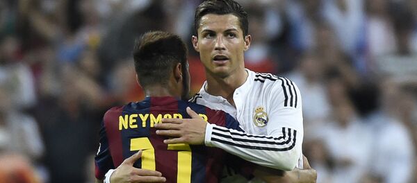 Neymar e Cristiano Ronlado - Sputnik Brasil