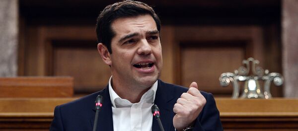 Grécia - Parlamento - Sputnik Brasil