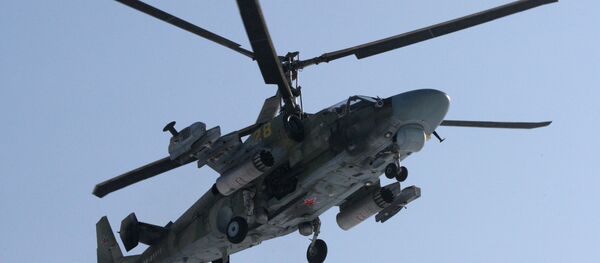 Helicóptero Ka-52 Alligator Helicóptero Ka-52 Alligator - Sputnik Brasil