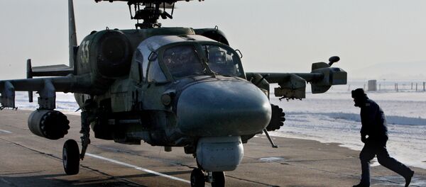 Helicóptero Ka-52 Alligator - Sputnik Brasil