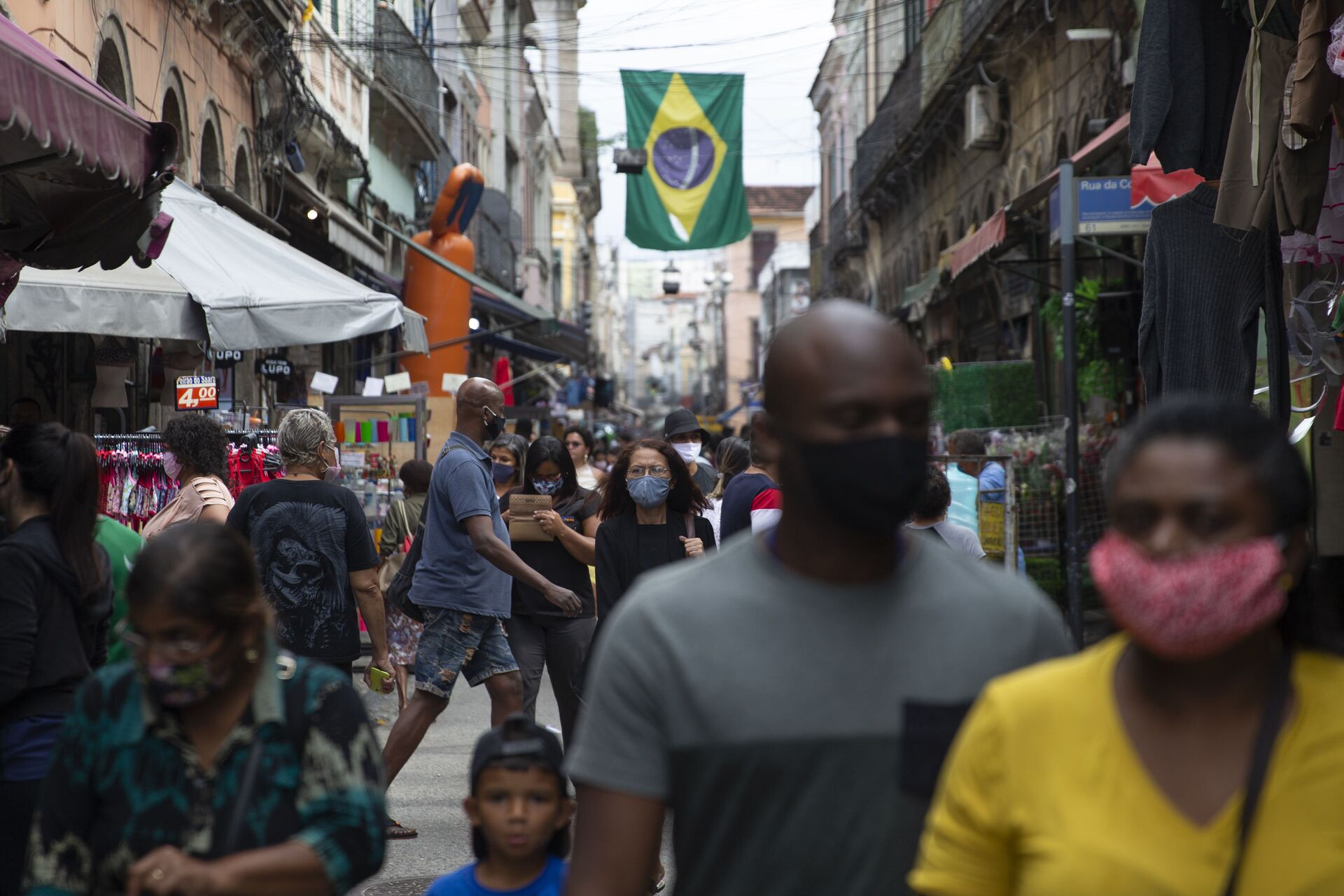 Sputnik Brasil na rua: população carioca fala sobre fechamento do comércio no Rio (VÍDEO) - Sputnik Brasil, 1920, 06.03.2021