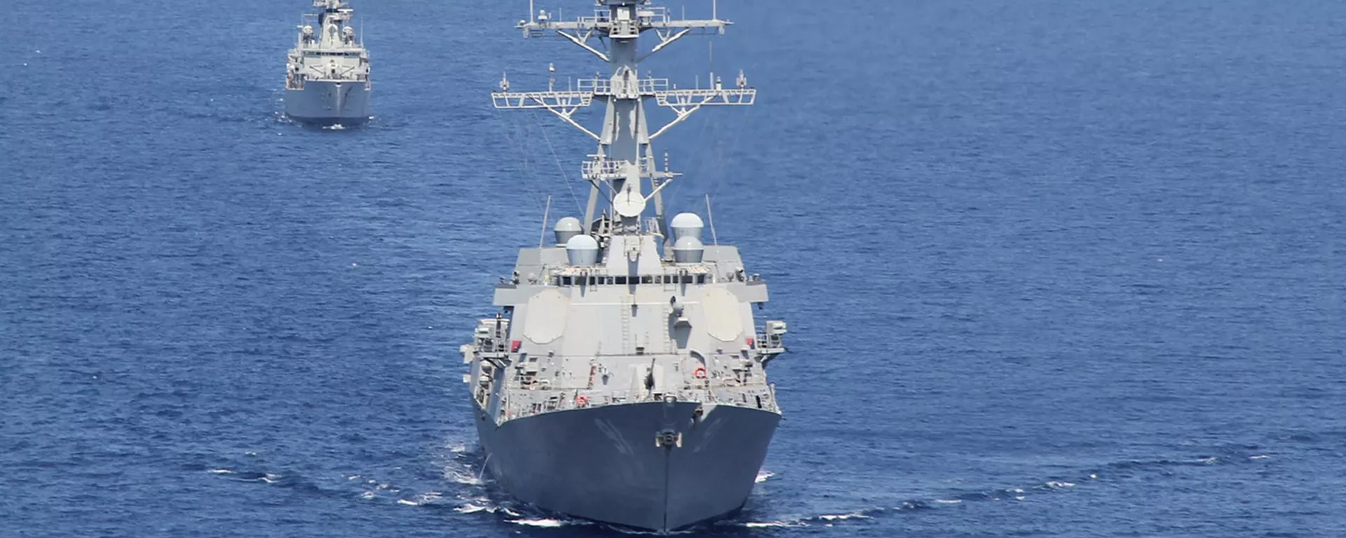 Destróier da Marinha dos EUA USS Pinckney - Sputnik Brasil, 1920, 12.02.2026