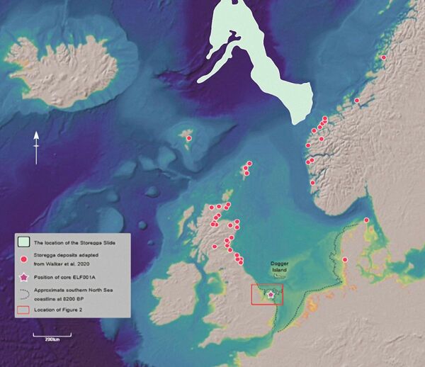 Tsunami monumental separou Europa da Grã-Bretanha há 8 mil anos, segundo estudo Tsunami monumental separou Europa da Grã-Bretanha há 8 mil anos, segundo estudo - Sputnik Brasil