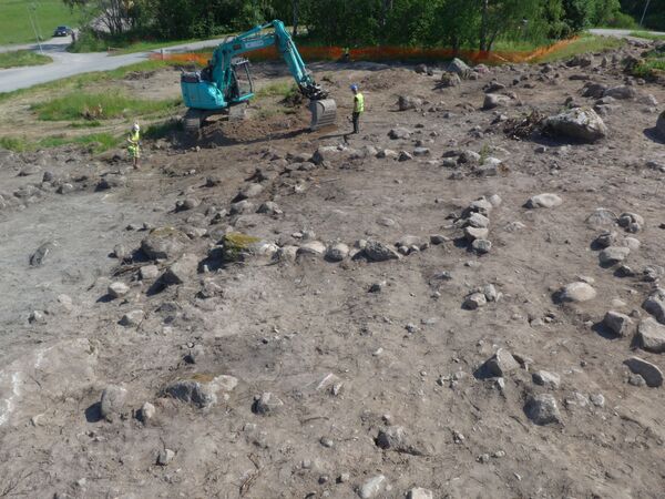 Fazenda viking é descoberta em meio à construção urbana na Suécia (FOTOS) - Sputnik Brasil