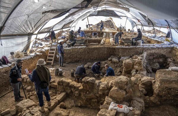 Imenso complexo do Reino de Judá é achado em Jerusalém, perto de embaixada dos EUA (FOTO) - Sputnik Brasil