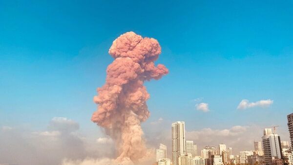 Explosão em Beirute - Sputnik Brasil
