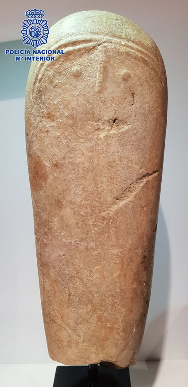 Ídolo da Idade do Cobre estimado em R$ 955 mil é recuperado na Espanha (FOTO) - Sputnik Brasil