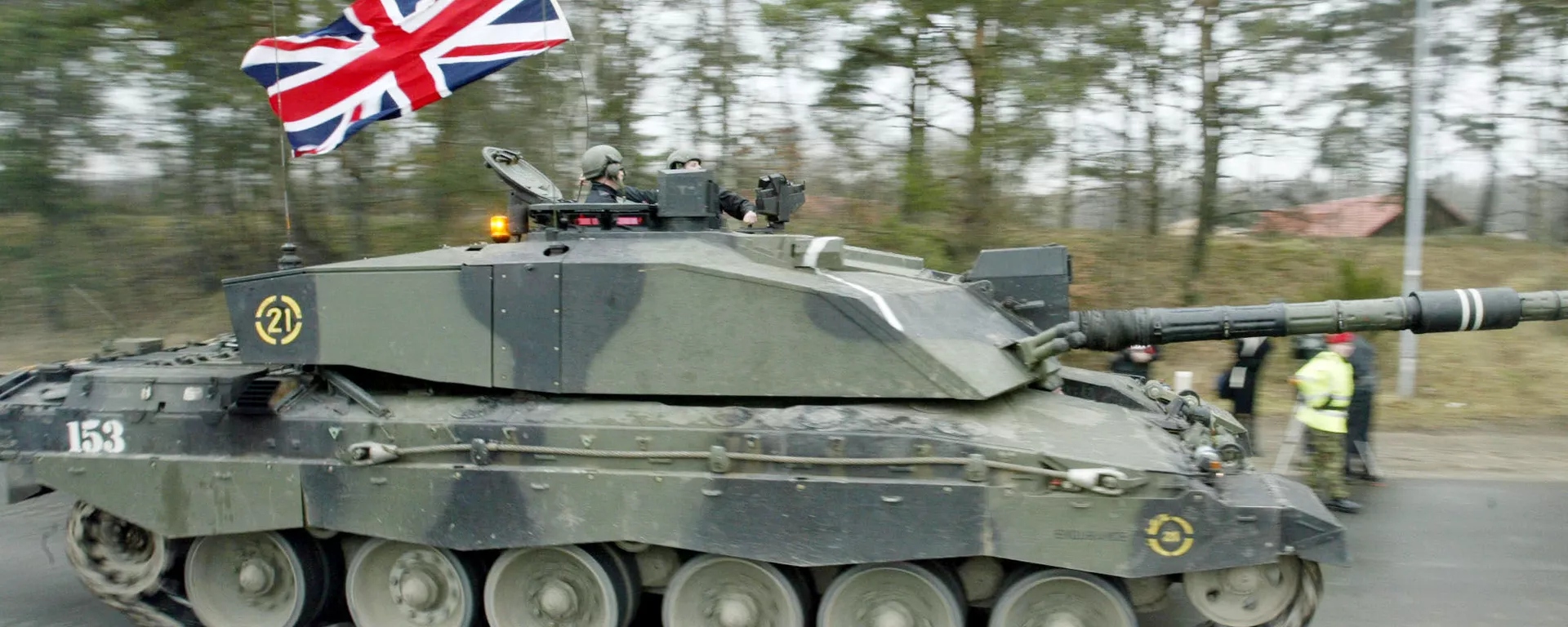 Tanque britânico Challenger 2 - Sputnik Brasil, 1920, 15.08.2024