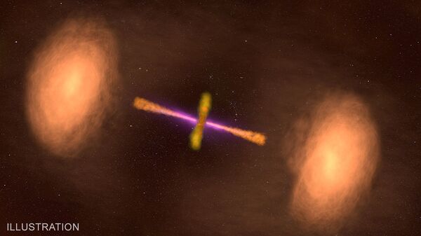 Galáxia semelhante à nave espacial de Darth Vader é descoberta pela NASA (FOTOS) - Sputnik Brasil