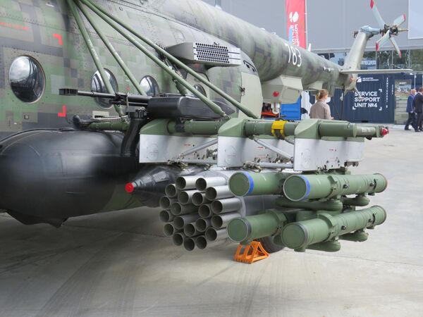 'Tempestade se aproxima': The National Interest avalia modernizado helicóptero russo Mi-171Sh - Sputnik Brasil