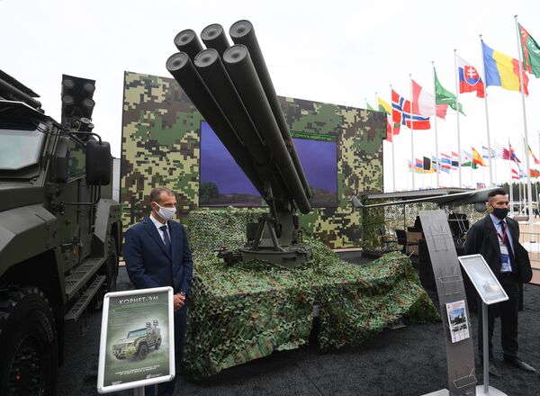 Novo sistema antitanque russo 'vai mais longe' que competidores estrangeiros - Sputnik Brasil
