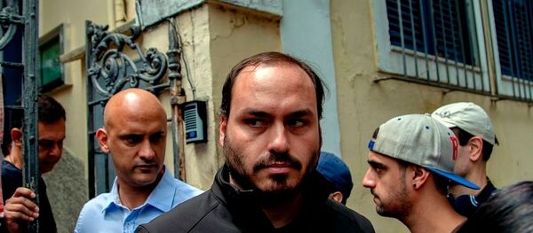 Vereador do Rio de Janeiro Carlos Bolsonaro (Republicanos) - Sputnik Brasil