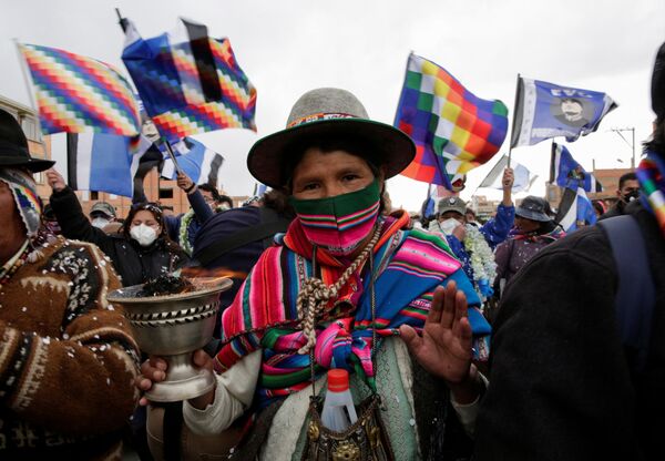Candidato presidencial de Evo Morales lidera pesquisas eleitorais na Bolívia - Sputnik Brasil