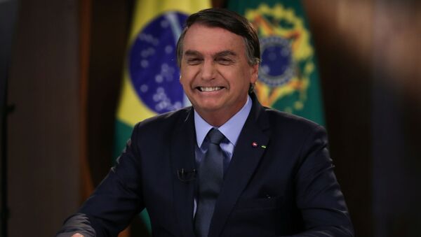 Presidente Jair Bolsonaro grava discurso a ser exibido na Assembleia Geral da ONU de 2020 - Sputnik Brasil