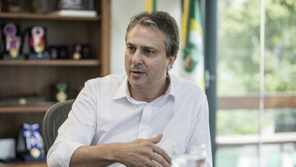 Governador do Ceará, Camilo Santana (PT) - Sputnik Brasil