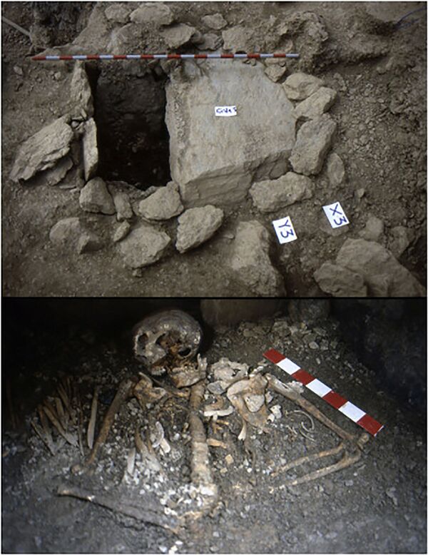 Descoberta sepultura familiar incomum de mais de 5 mil anos nos Pirenéus (FOTOS) Descoberta sepultura familiar incomum de mais de 5 mil anos nos Pirenéus (FOTOS) - Sputnik Brasil