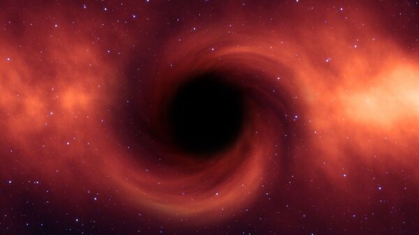 Buraco negro (imagem referencial) - Sputnik Brasil