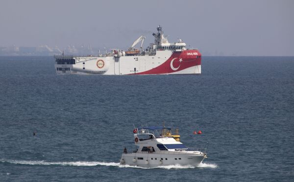 Grécia, Egito e Chipre condenam 'ameaça' da Turquia no leste do Mediterrâneo - Sputnik Brasil