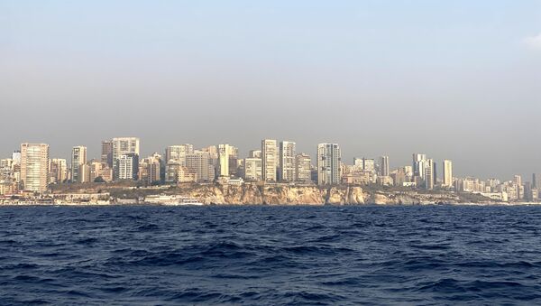 Vista da costa libanesa (imagem referencial) - Sputnik Brasil